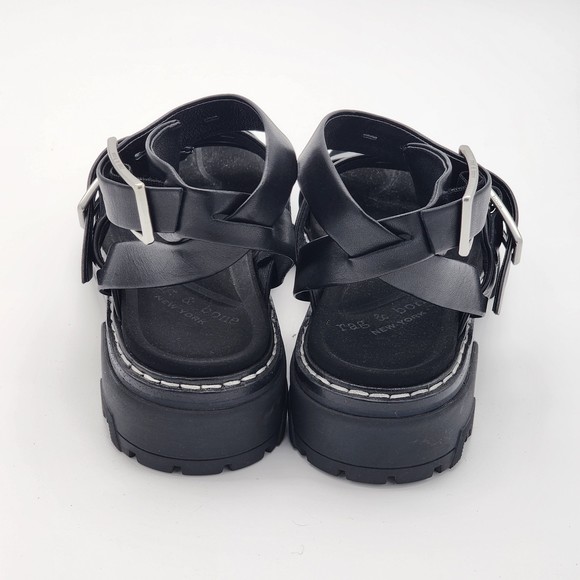 Rag & Bone Shiloh Leather Multi-Strap Sandals - Picture 5 of 7